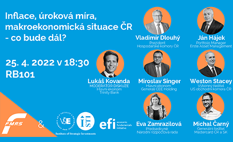 Inflace, Úroková míra, Makroekonomická Situace ČR – co bude dál? | FMRS 2022
